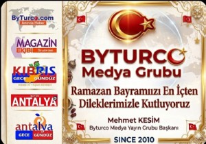 BYTURCO MEDYA Yayın Grububumuz'dan Bayram Kutlama Mesajı